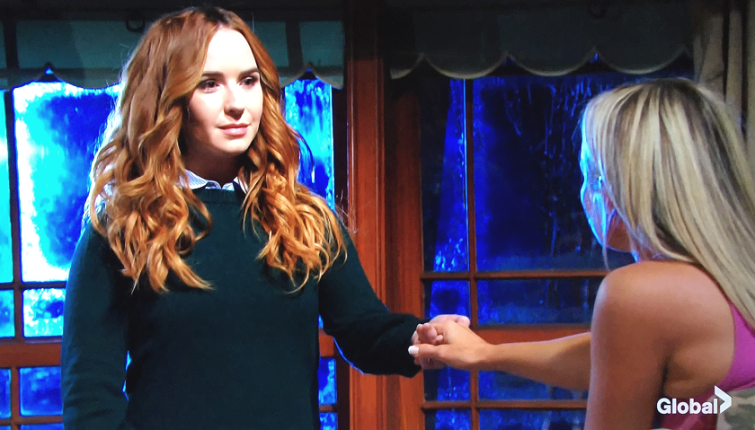 Young And The Restless Spoilers: Cassie appears to Sharon