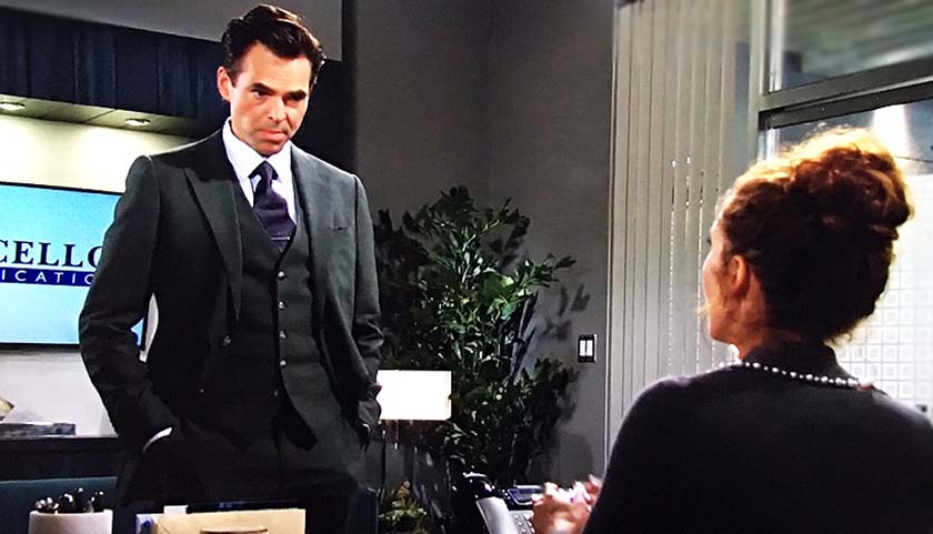 Young And The Restless: Billy Abbott And Lily Winters Discuss A Takeover Bid