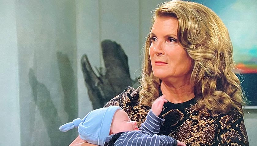 Bold And The Beautiful Spoilers: Sheila Carter Holds Her Grandson