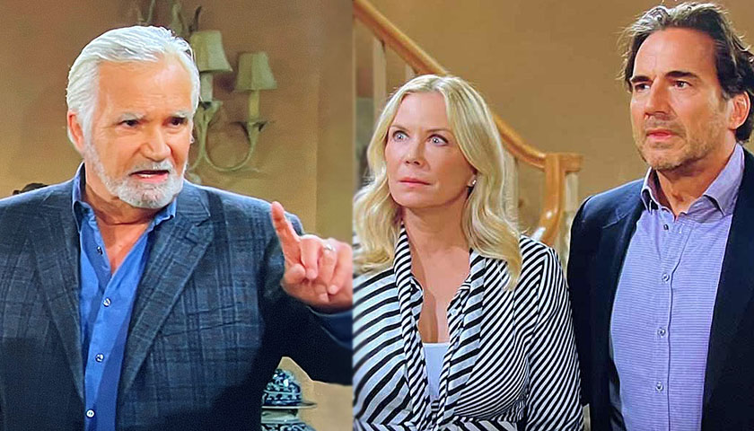 Bold And The Beautiful Spoilers: Eric Forrester Blasts Brooke And Ridge Forrester