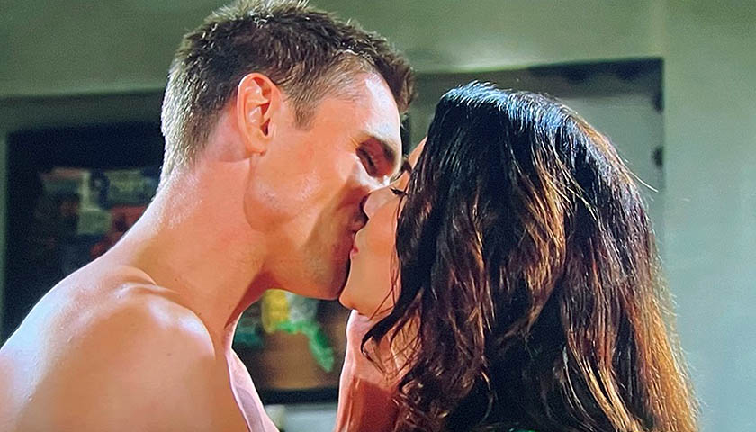 Bold And The Beautiful Scoop: Finn Kisses Steffy Forrester