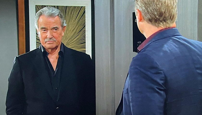 Young And The Restless Spoilers: Victor Newman Appears At Jesse Gaines' Door
