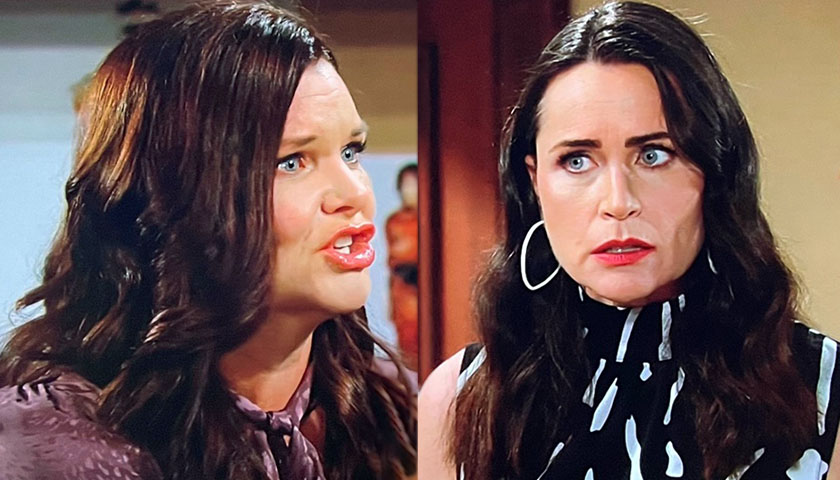 Bold And The Beautiful Scoop: Katie Logan Blasts Quinn Forrester