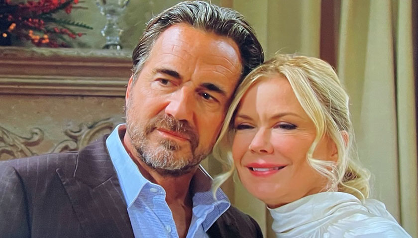 Bold And The Beautiful Scoop: Brooke Forrester And Ridge Forrester in B&B's Thanksgiving episode