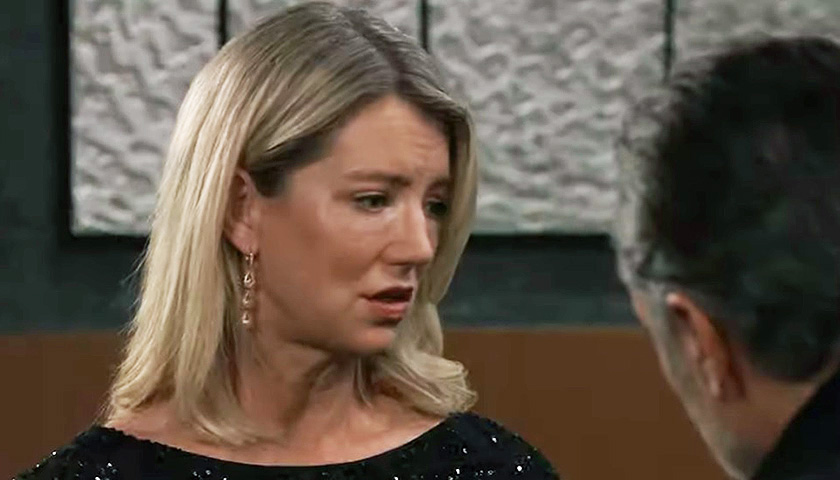 General Hospital Scoop: Nina Reeves Says Sorry To Sonny Corinthos