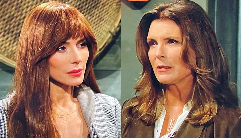 Bold And The Beautiful Scoop: Sheila Carter Tries To Hide Her Hatred of Brooke Forrester From Taylor Hayes