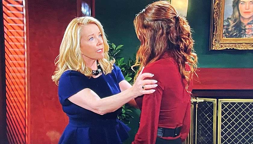 Young And The Restless Scoop: Nikki Newman Tries To Shake Some Sense Into Her Daughter
