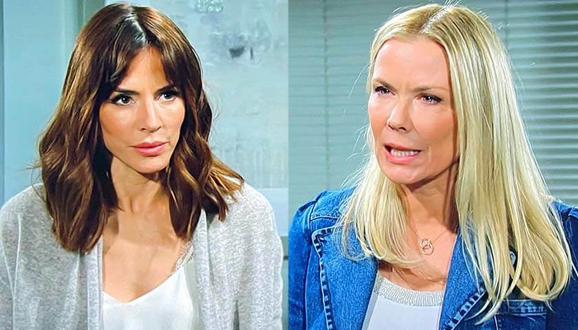B&B Scoop: Brooke Forrester And Taylor Hayes Argue About Steffy Forrester