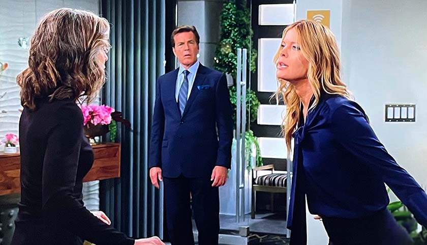 Y&R Scoop: Jack Abbott Watches Phyllis Summers Lord It Over Diane Jenkins