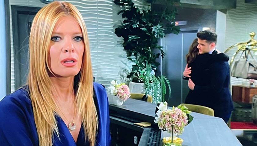 Y&R Scoop: Phyllis Summers Hears Kyle Abbott Asking His Mother To Stay