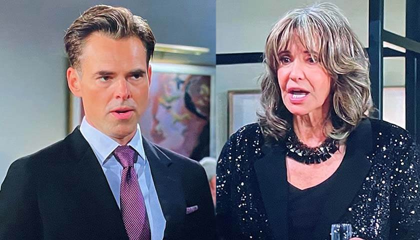 Young And The Restless Scoop: Jill Abbott Grills Billy Abbott