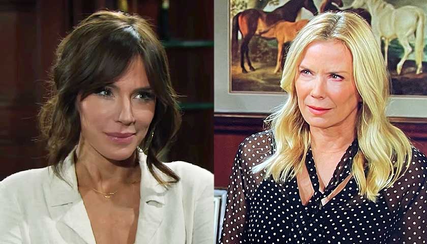 Bold And The Beautiful Scoop: Brooke Forrester Confronts Taylor Hayes
