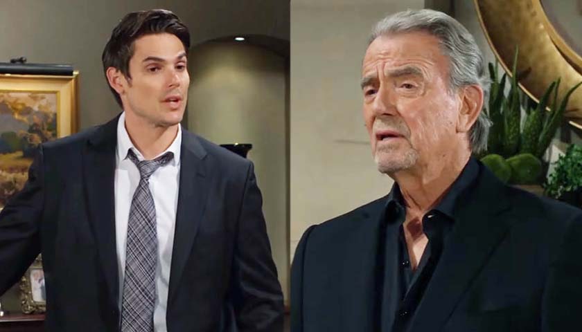 Y&R Scoop: Adam Newman Tells His Father He's Working At Jabot