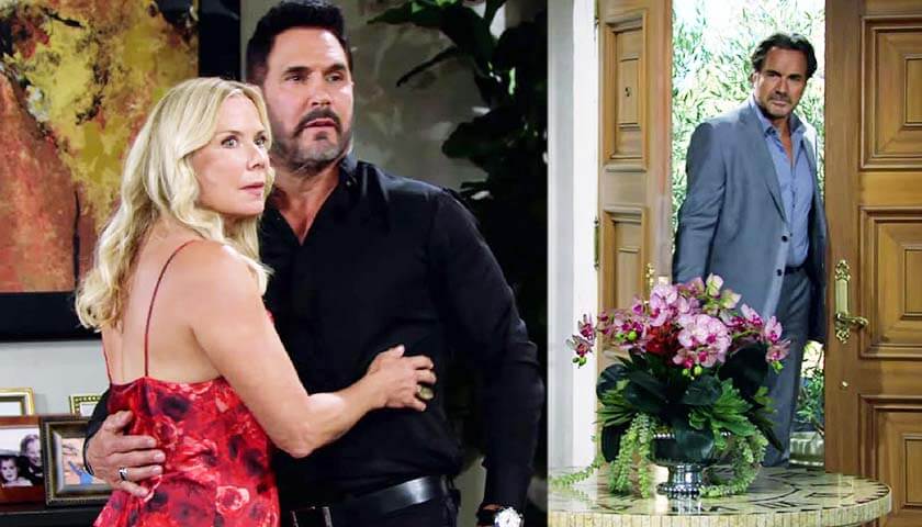 Bold And The Beautiful Scoop: Ridge Forrester Catches Brill Embracing