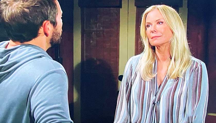 Bold And The Beautiful Scoop: Brooke Forrester Commiserates With Liam Spencer