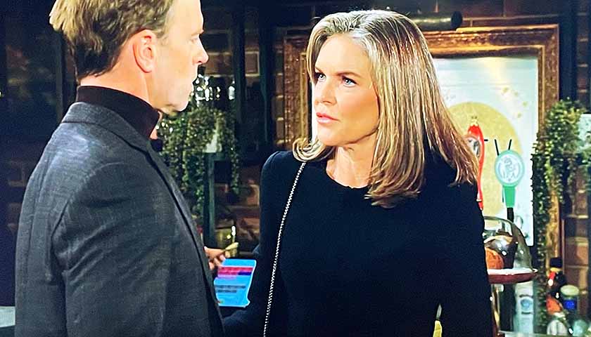 Y&R Scoop: Diane discusses the Jabot takeover with Tucker