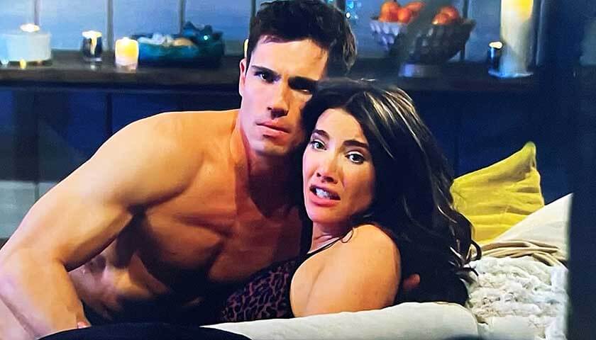 Bold And The Beautiful Scoop: Finn and Steffy see Sheila