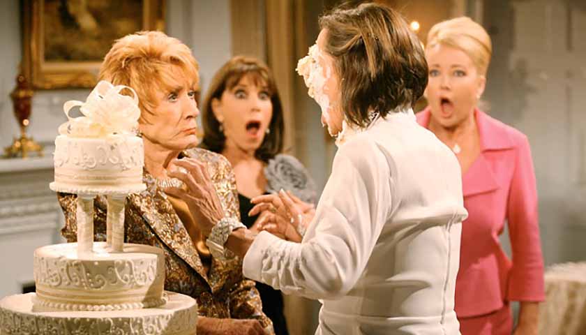 Y&R Rivalries: Katherine and Jill's cake fight