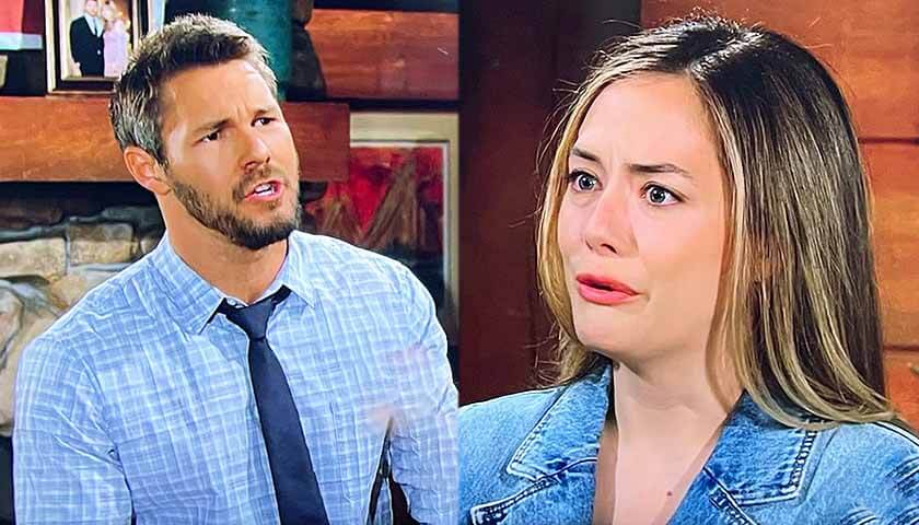 Bold And The Beautiful: Liam confronts Hope