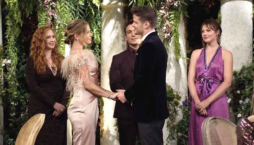 Y&R Scoop: Kyle and Summer renew their wedding vows