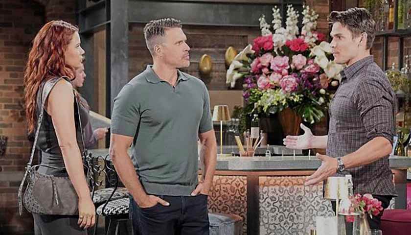 Y&R Scoop: Nick and Sally stand with Adam at Society