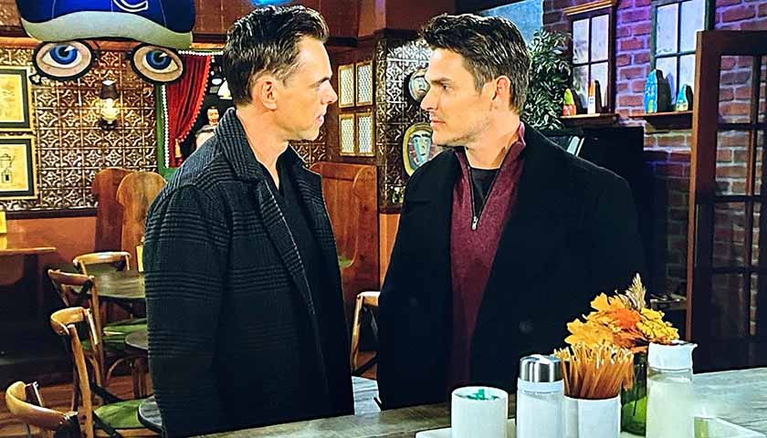 Young And The Restless: Adam glares at Billy