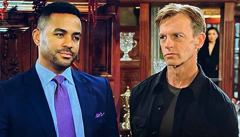 Young And The Restless: Tucker asks Nate why he's always there