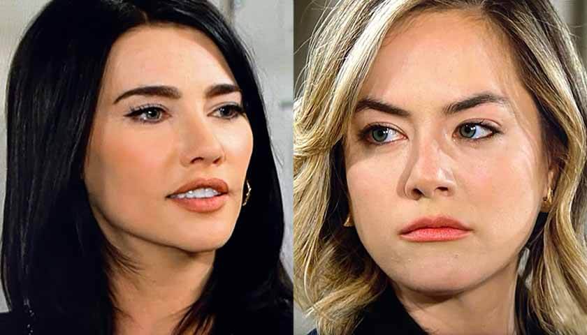 Bold And The Beautiful: Hope glares as Steffy smiles