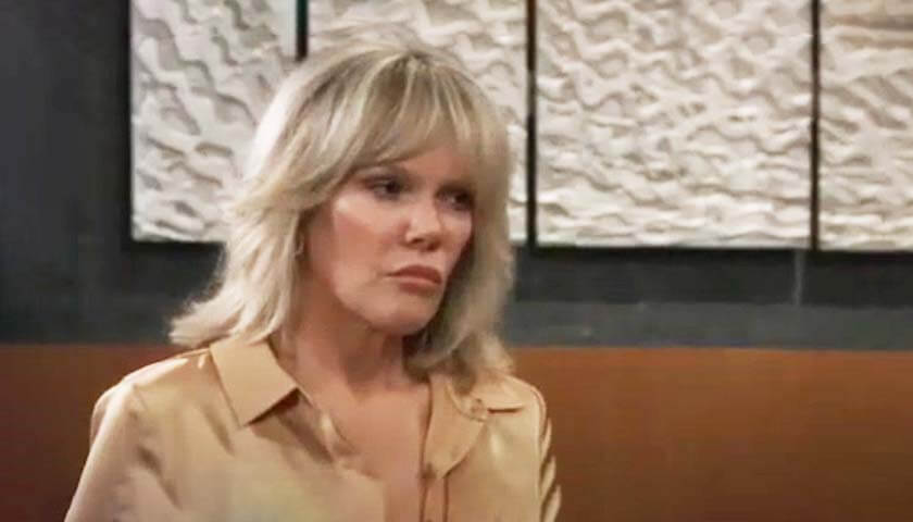 General Hospital: Ava with a quizzical look on her face