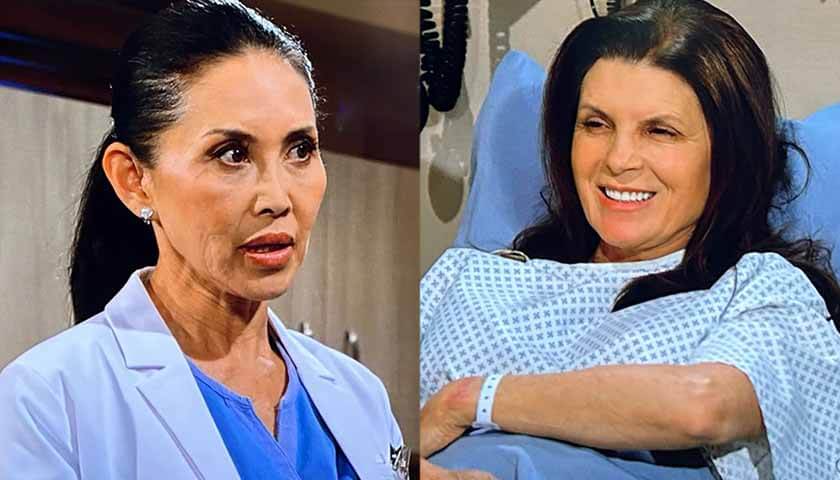 Bold And The Beautiful: Li sees her patient is Sheila
